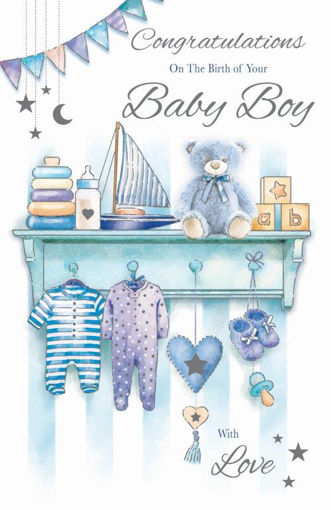 Picture of BABY BOY CARD